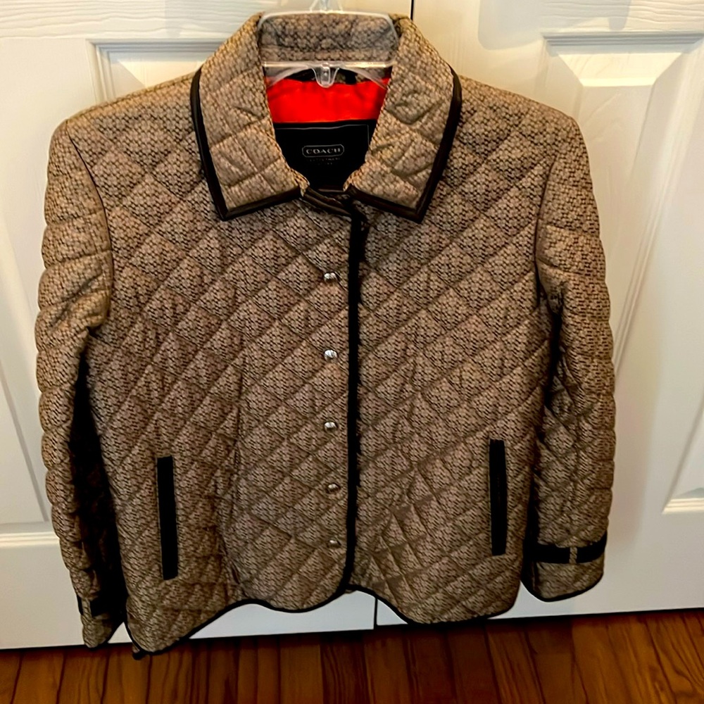 NWOT VINTAGE COACH CARCOAT